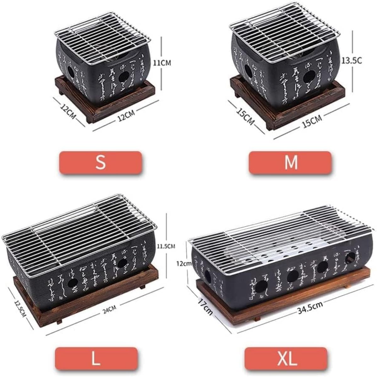 Amazon | 七輪 一人用 練炭コンロ 和風 卓上バーベキューコンロ